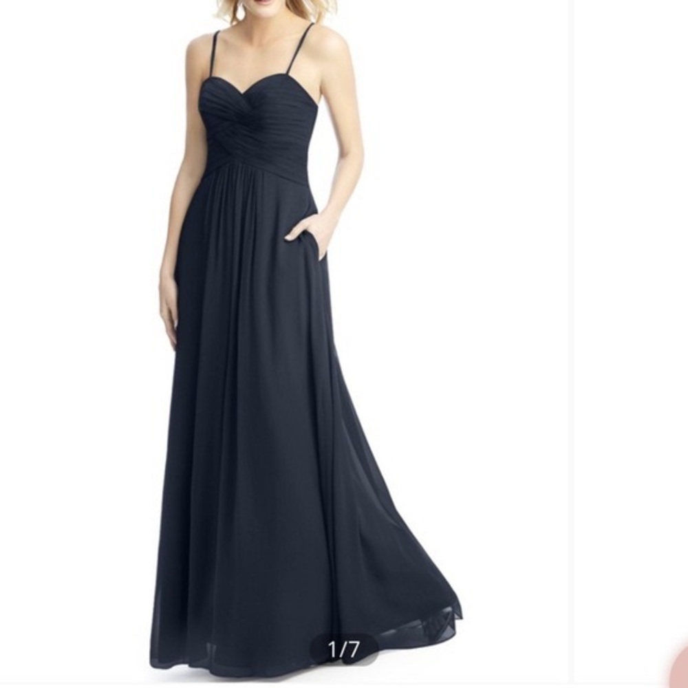 AZAZIE Parker Formal Dress Dark Navy